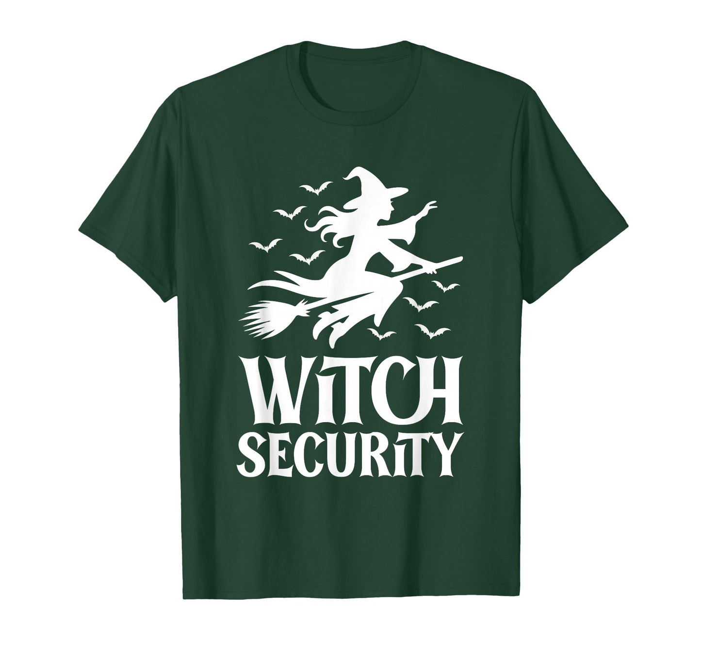 Witch Security Easy Husband of Witches Costume Boyfriend T-Shirt