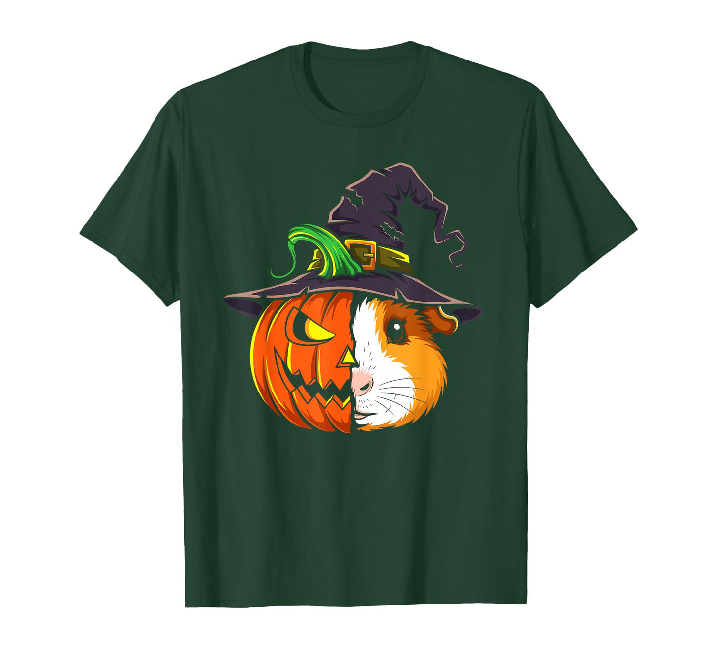 Guinea Pig Pumpkin Jack O Lantern Halloween Kids Mens Womens T-Shirt