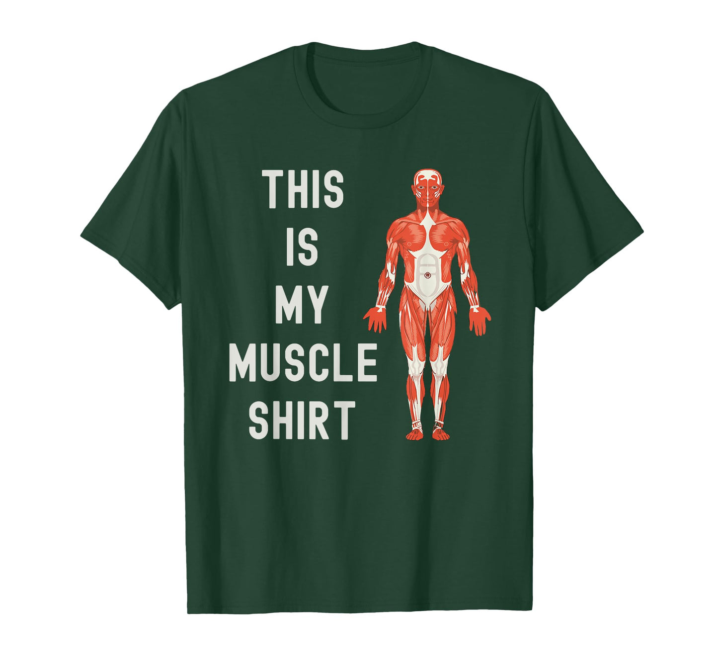 This Is My Muscle Shirt - Geeky Workout, Weight Lifting T-Shirt