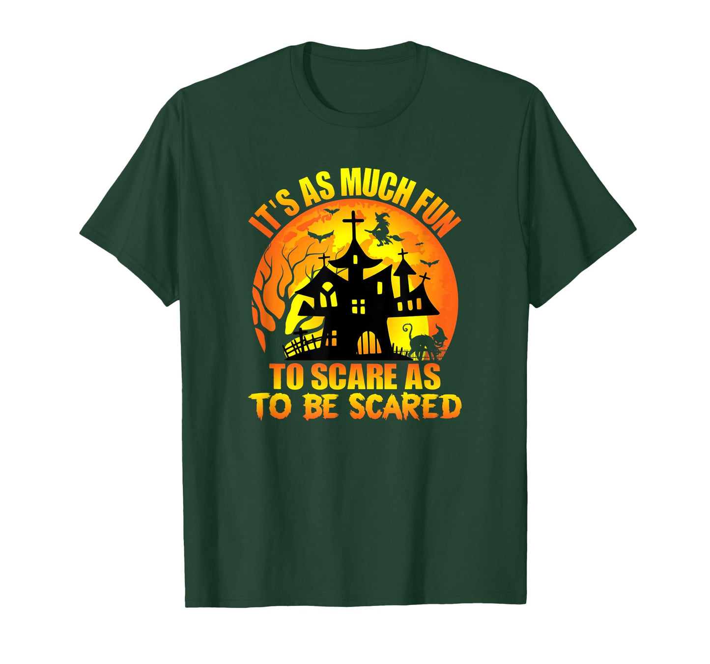 Cute Halloween Scared Decor T-Shirt