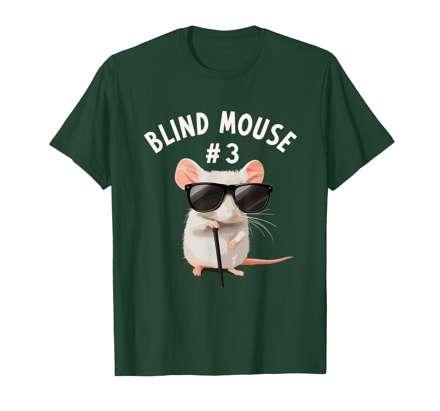 Matching Group Outfit #3 of 3 - Three Blind Mice Costume T-Shirt