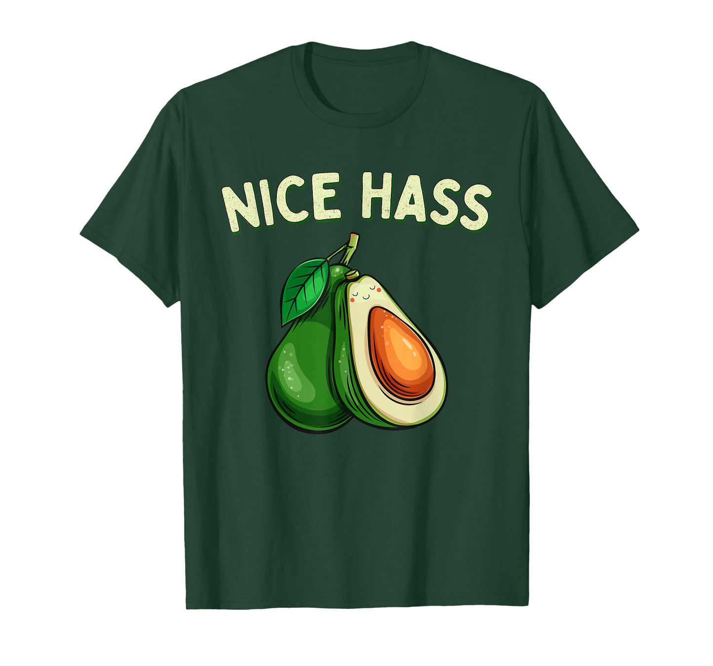 Nice Hass Funny Avocados Shirts for Men Women Kawaii Avocado T-Shirt
