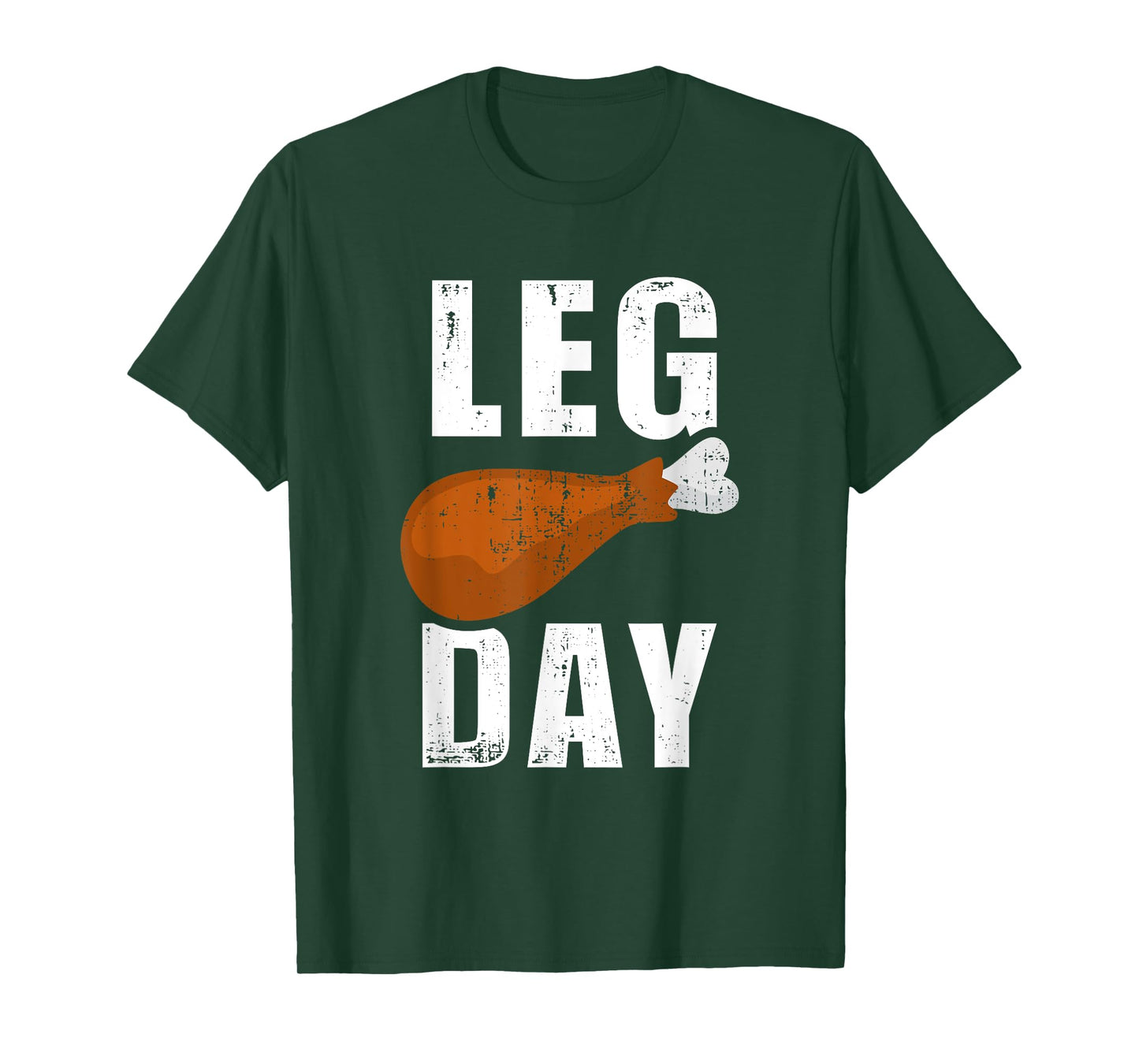 Funny leg day for fitness exercise gym thanksgiving dinner T-Shirt