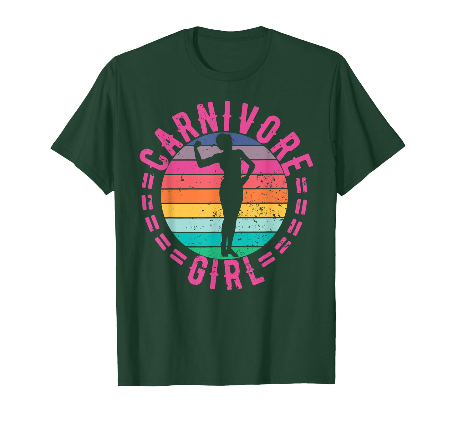 CARNIVORE GIRL MEAT EATER STEAK LOVER CUTE FIT COWGIRL WOMAN T-Shirt