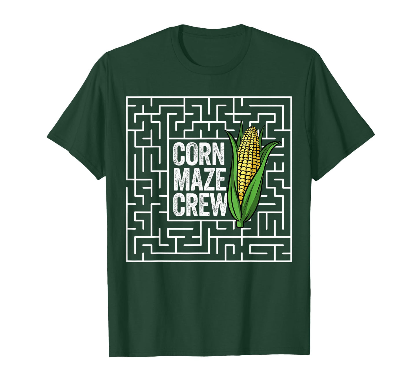 Corn Maze Crew Corn Maze Funny Halloween Corn Maze T-Shirt