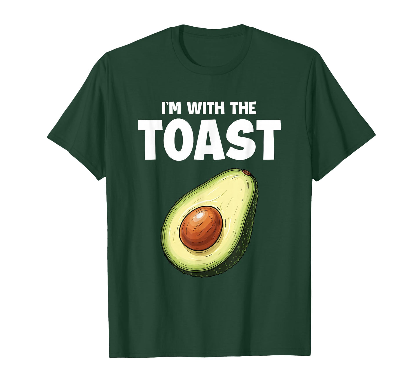 I'm with The Toast - Matching Halloween Costume Couple T-Shirt