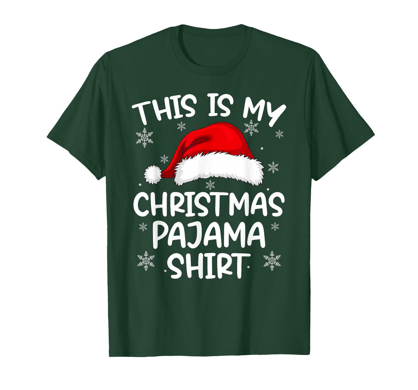 This is My Christmas Pajamas Matching Family Xmas Pajama T-Shirt