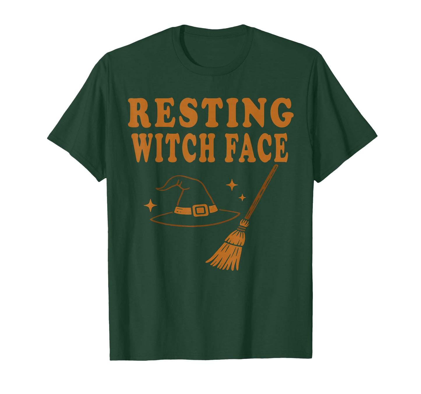 Resting Witch Face Halloween Costume T-Shirt
