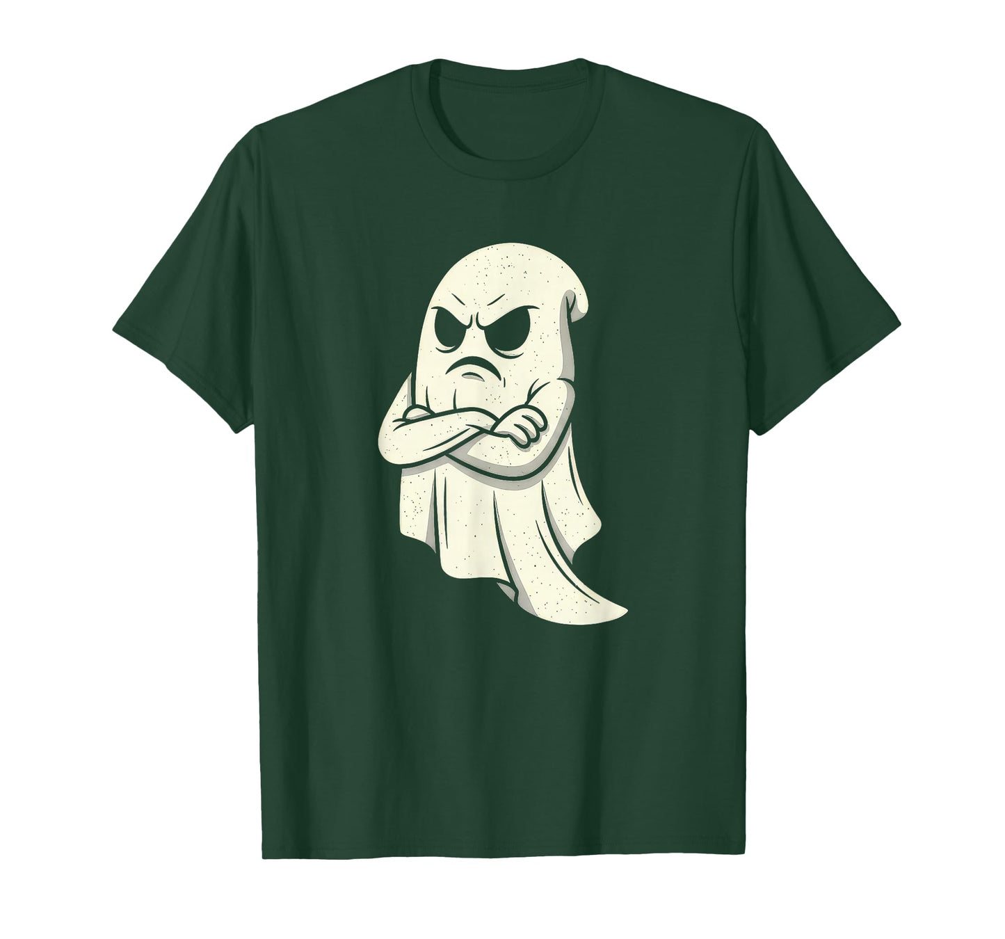 A Cloaked Ghost Floats in The Halloween T-Shirt
