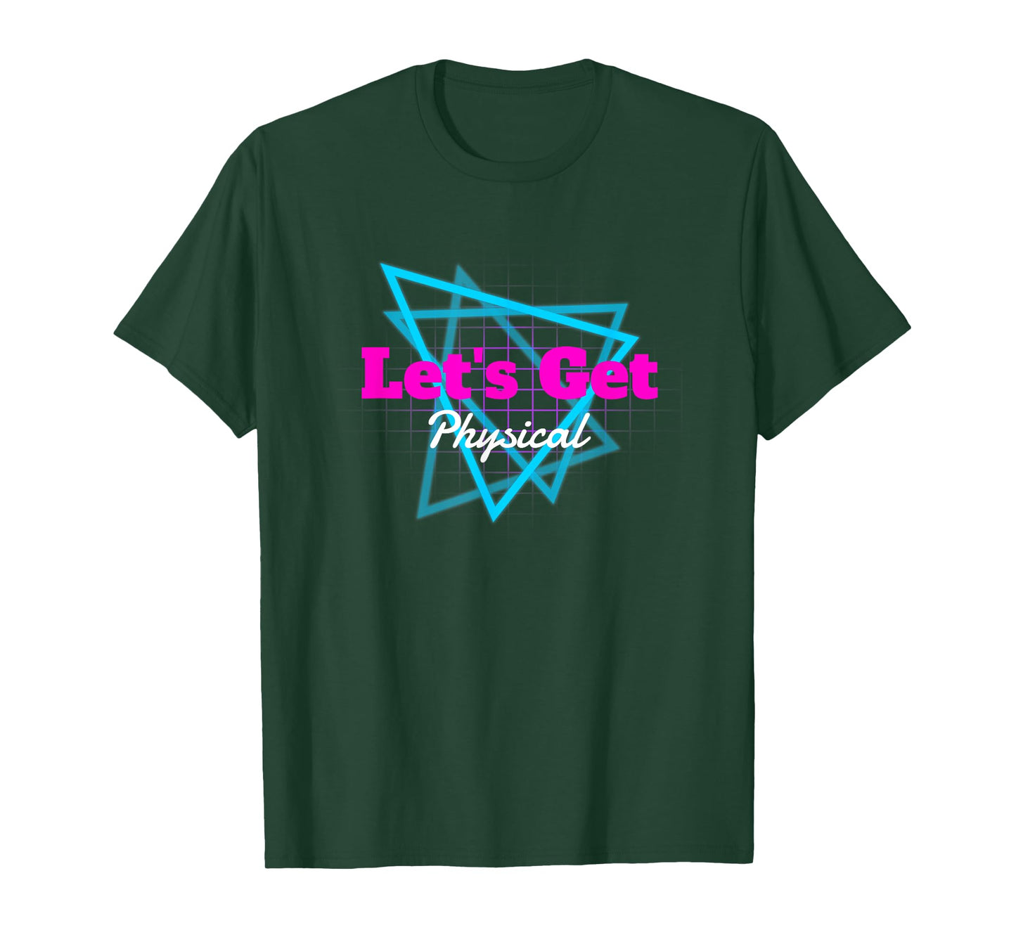 80's Workout Gym Lets Get Physical Totally Rad Gift T-Shirt