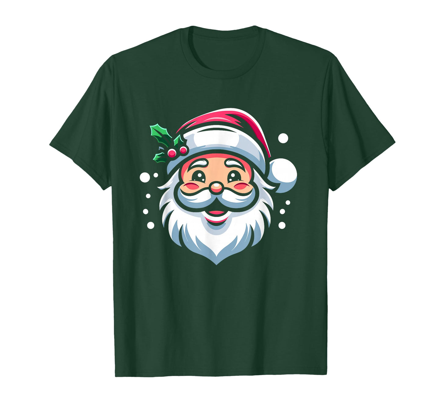 Pink Vintage Santa Claus Christmas Party Holiday Kids T-Shirt