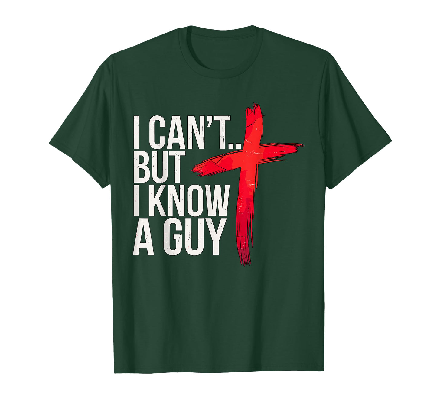 I can't but I know a Guy Jesus Christian T-Shirt