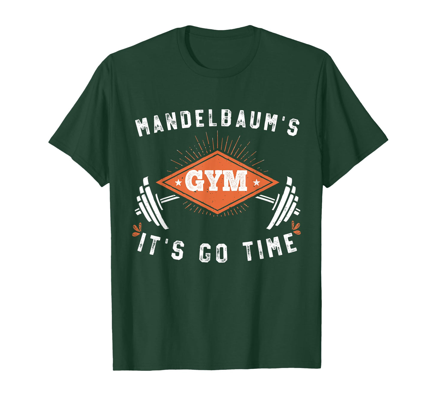 Vintage Mandelbaum's Gym T-shirt workout go time Gift T-Shirt