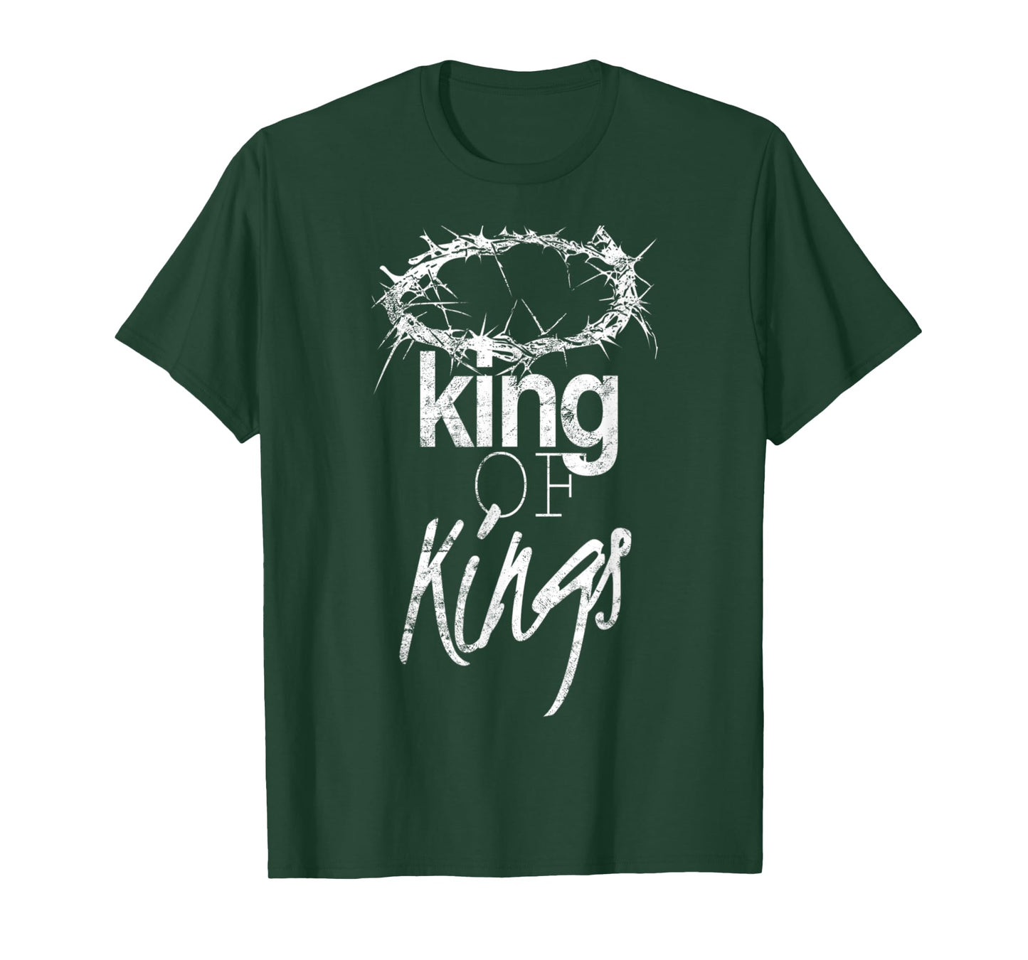 King of Kings distressed Christian t-shirt