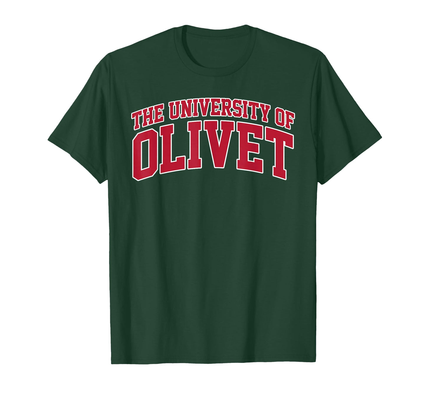 The University of Olivet Arch Vintage Design for Men Women T-Shirt
