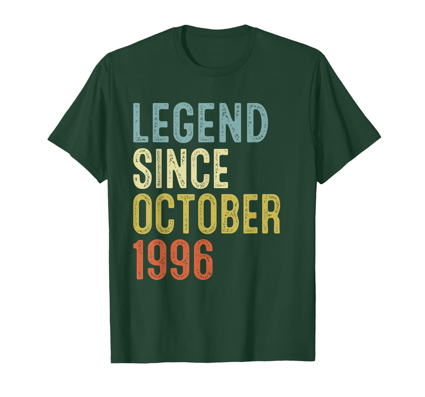 Legend Since October 1996 29th Birthday Gifts 29 Year Old T-Shirt