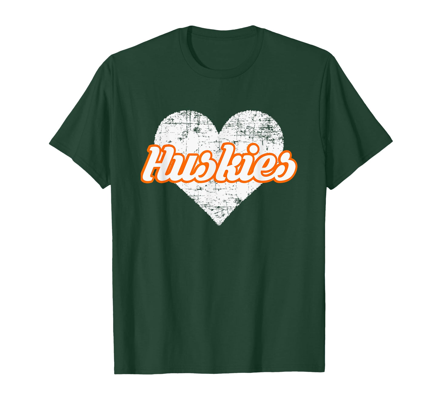 Hamilton Heights Huskies Over Heart T-Shirt