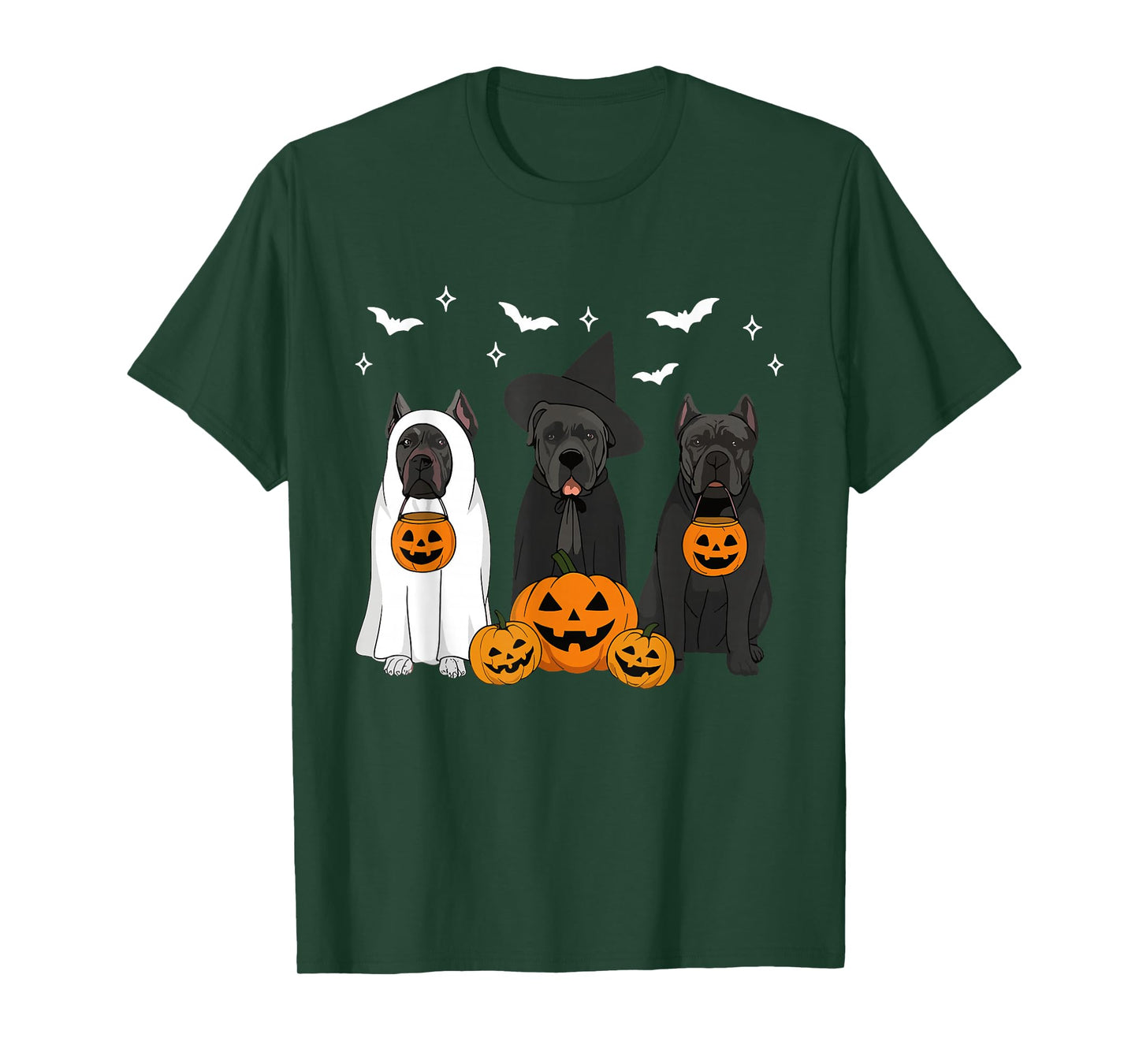 Witch Cane Corso Halloween Italian Mastiff Dog Mom Dog Lover T-Shirt