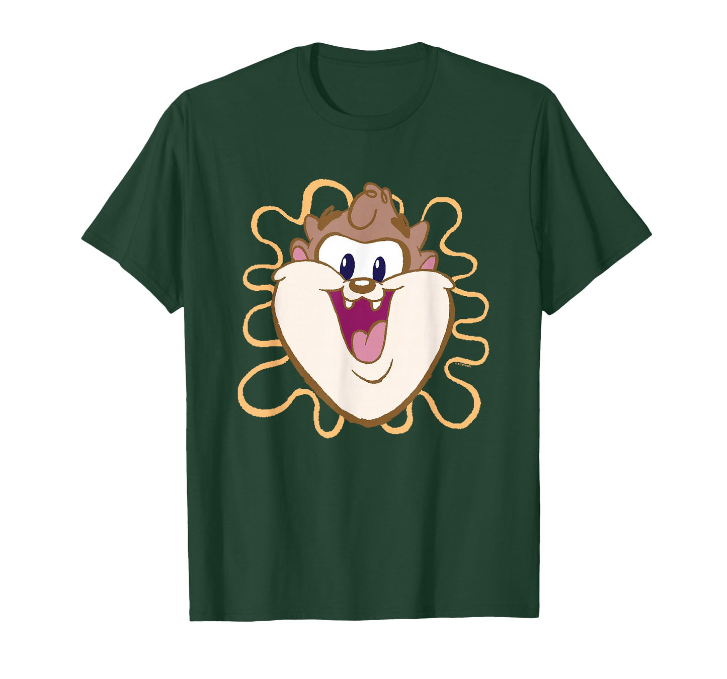 Looney Tunes Baby Looney Tunes Cute Taz Big Face Logo T-Shirt