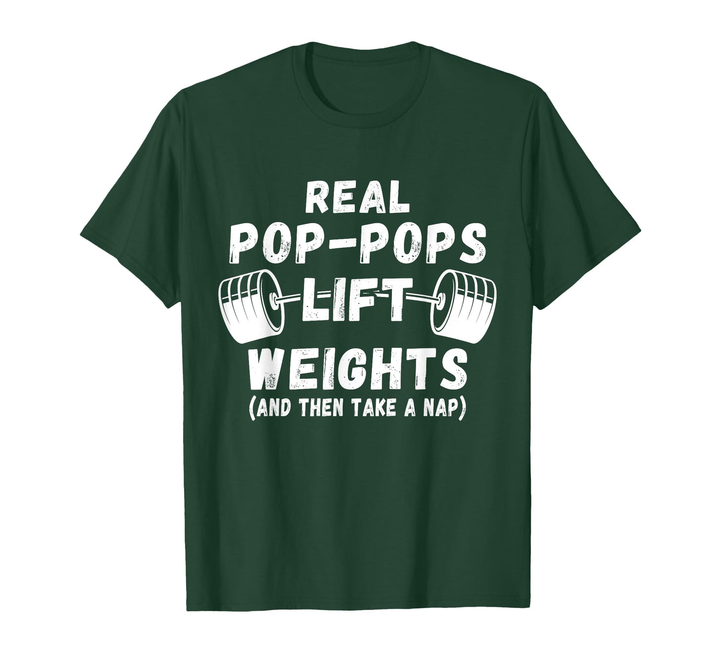 Pop Pop, Funny Gym Workout Train Fitness or Lifting Humor T-Shirt