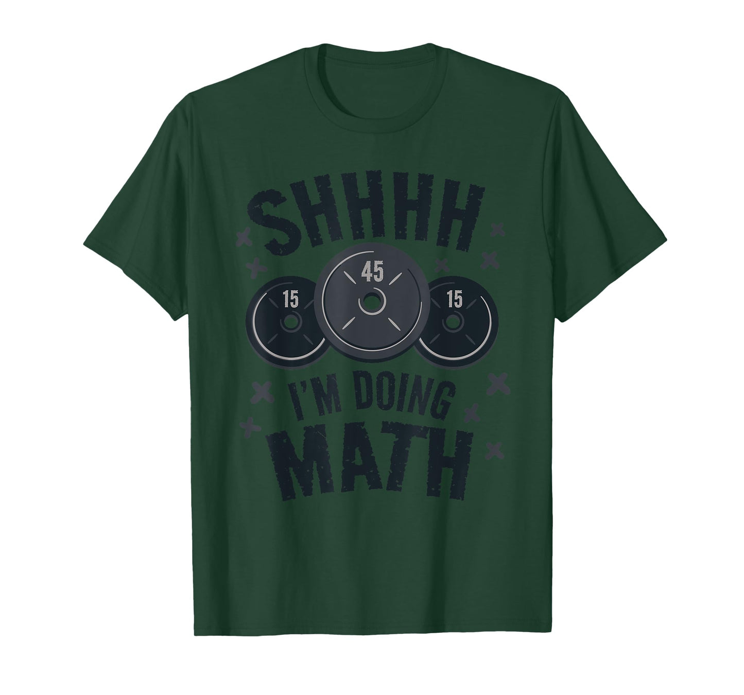 Shhh I am doing math funny Bodybuilder gym T-Shirt
