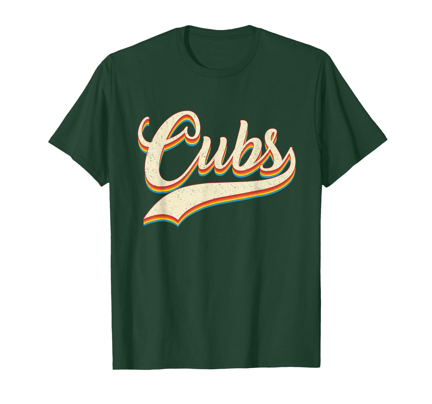 Cubs Apparel Men Women Kids Retro T-Shirt