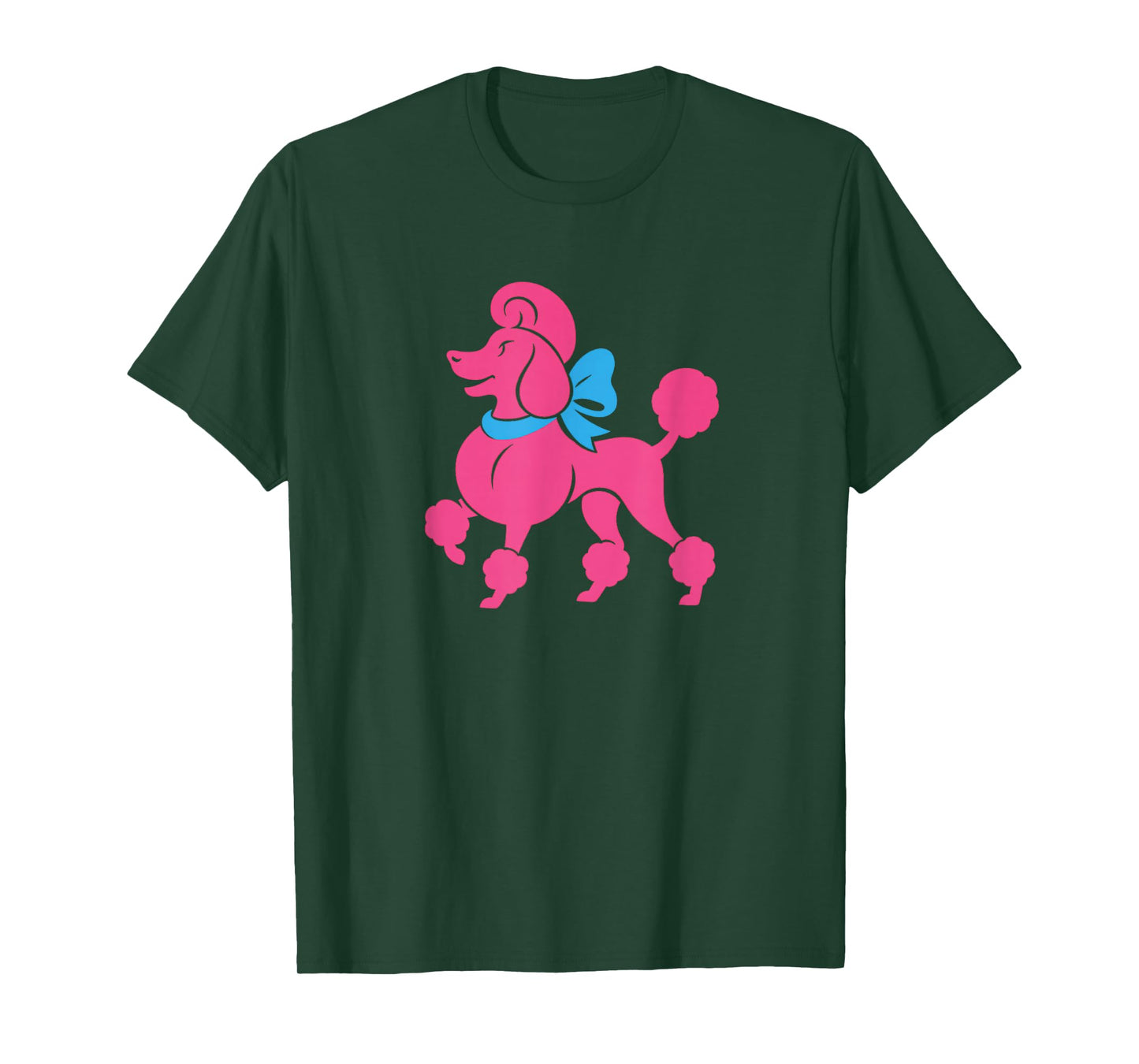 Sock Hop, Pink Poodle, Fifties, '50's T-Shirt