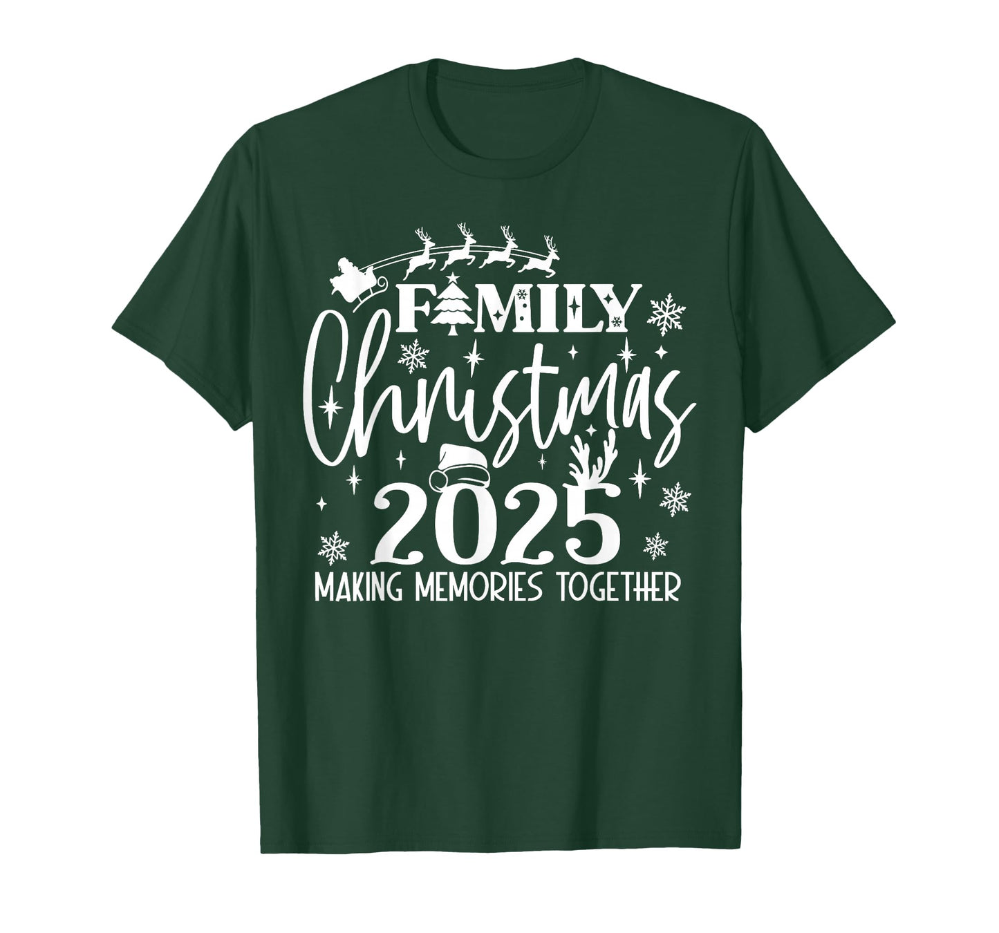 Family Christmas 2025 Matching Family Group Squad Pajamas T-Shirt