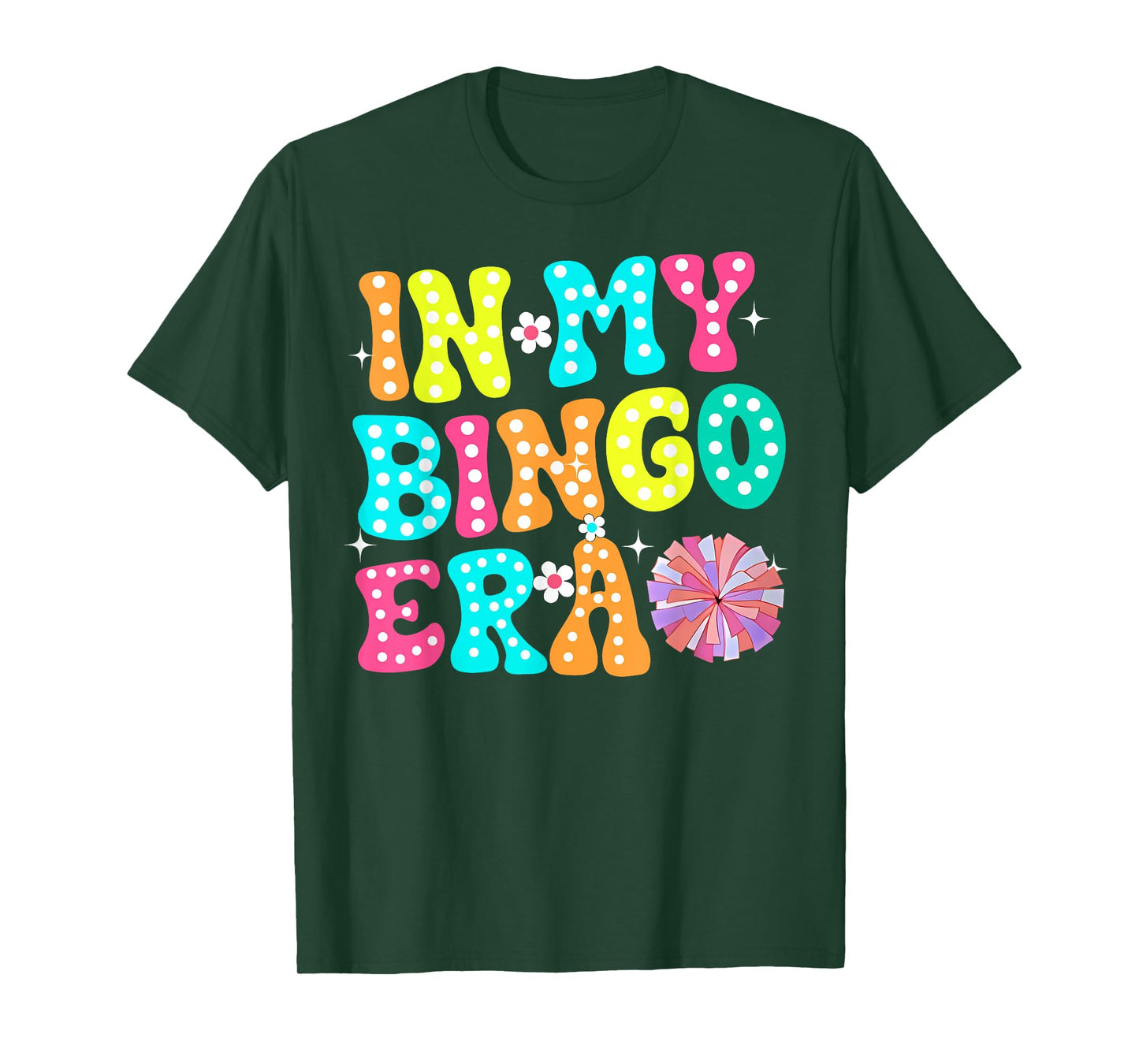 In My Bingo Era Retro Groovy T-Shirt