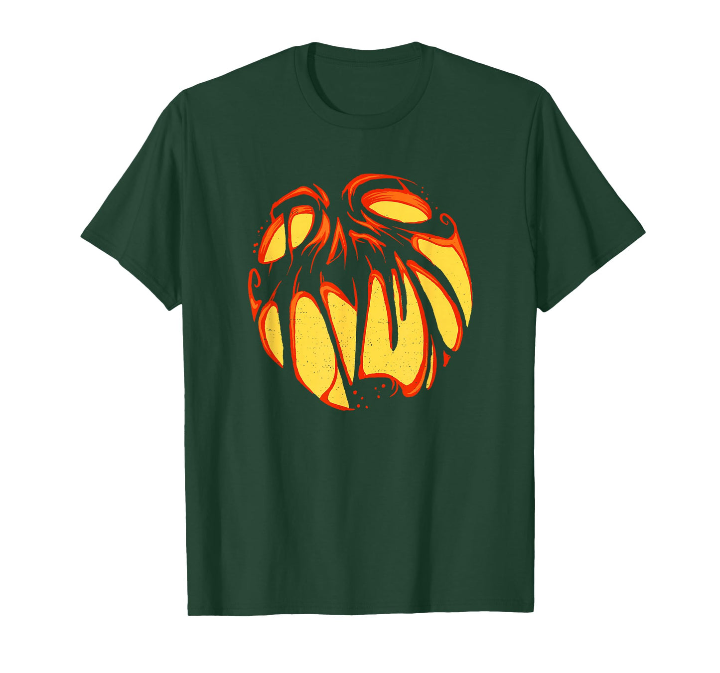 Scary Jack O Lantern Halloween Pumpkin Trick Or Treat T-Shirt
