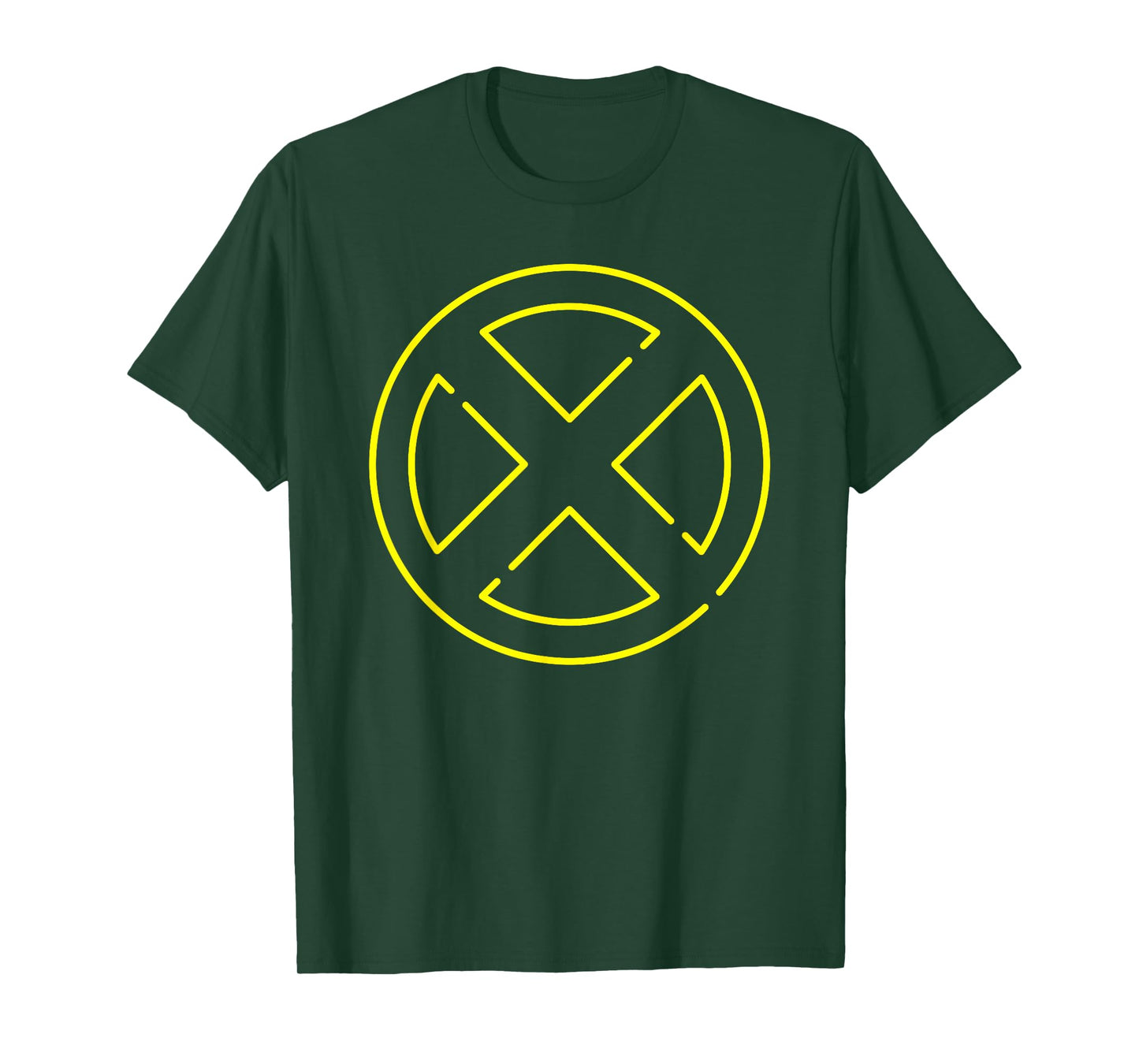 Marvel Super Heroes Neon Light Sign X-Men Symbol X Logo T-Shirt