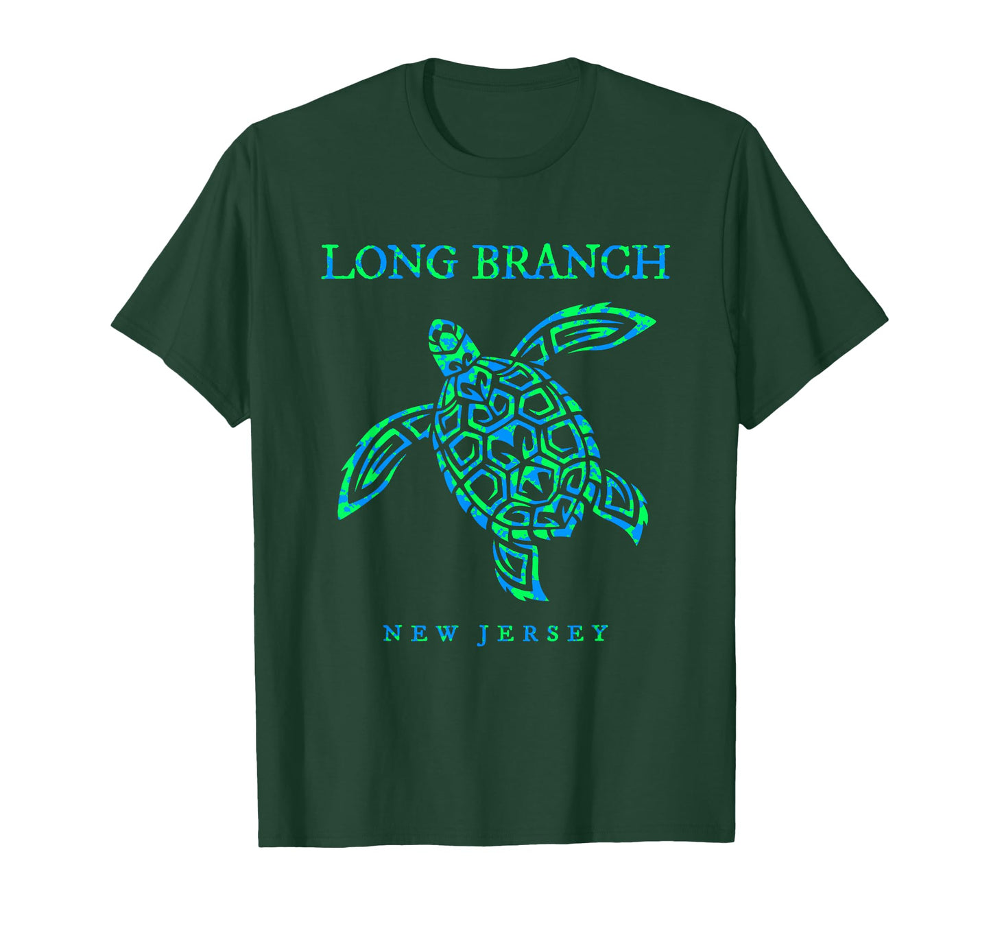Long Branch New Jersey Sea Turtle Boys Girls Toddler T-Shirt