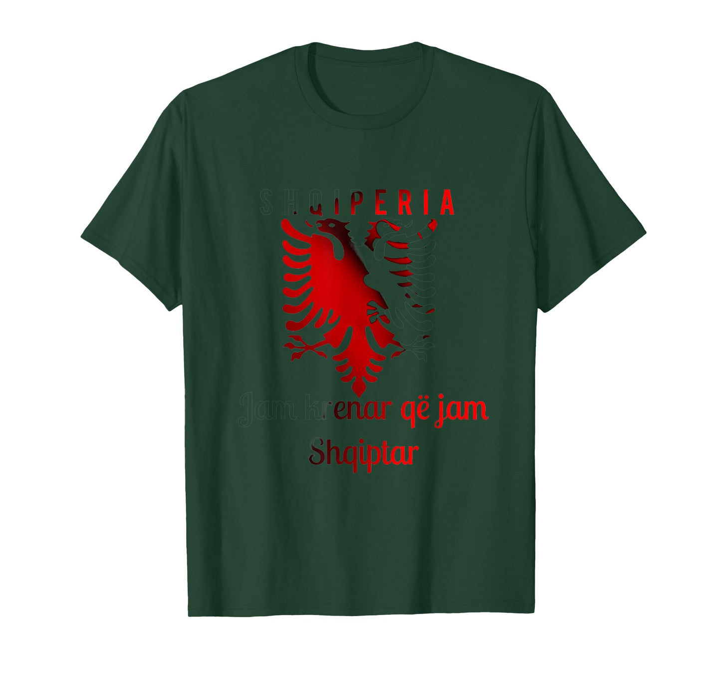 Albania Gift Flag Albania Vintage Albaner Kosovo T-Shirt