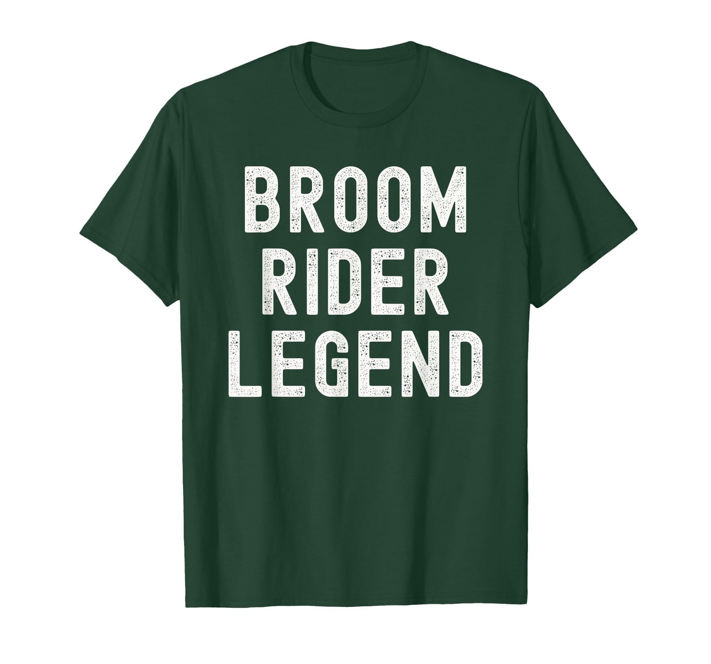 Broom Rider Legend Funny Halloween Costume T-Shirt