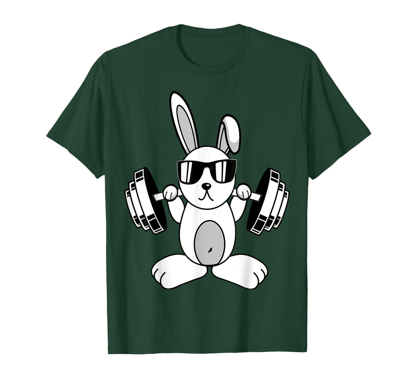 Bodybuilding Powerlifting Fitness Gym Rabbit - Squat Bunny T-Shirt
