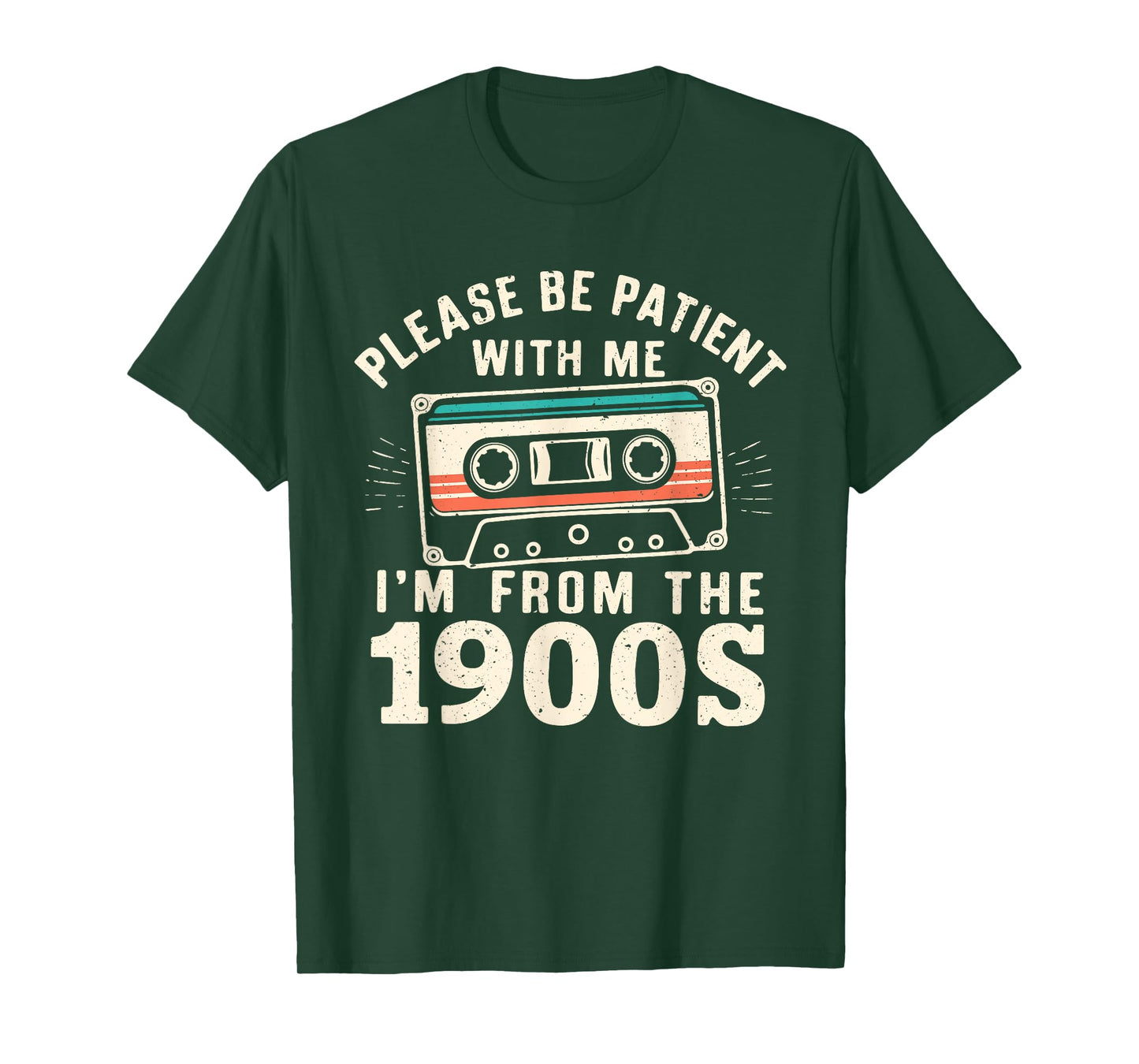 Please Be Patient With Me I'm From The 1900s Retro Cassette T-Shirt