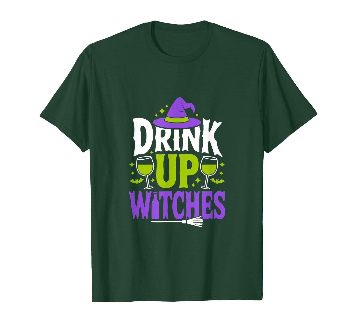Drink Up Witches Funny Halloween Spooky Drinking T-Shirt