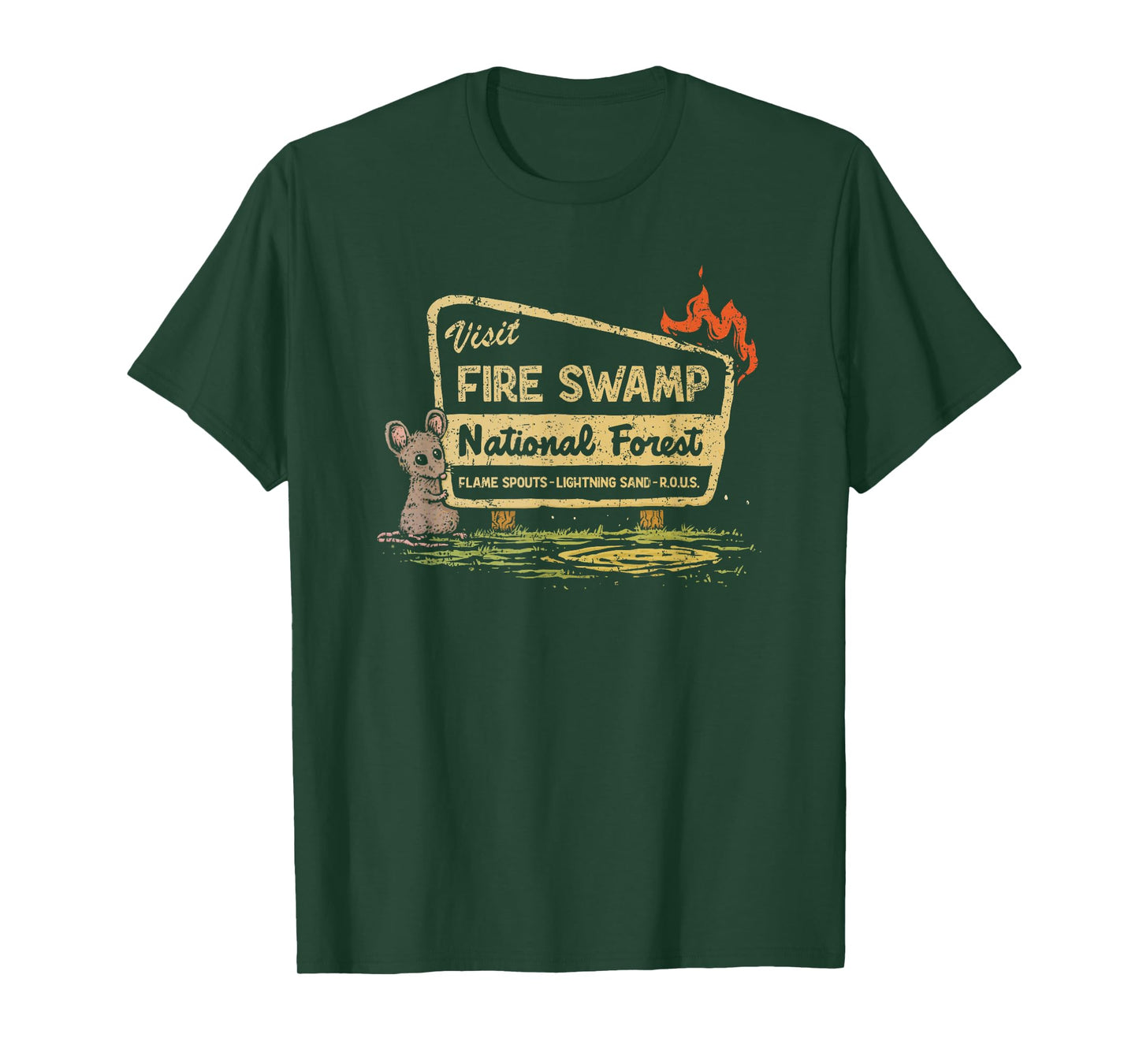 Fire Swamp National Forest T-Shirt