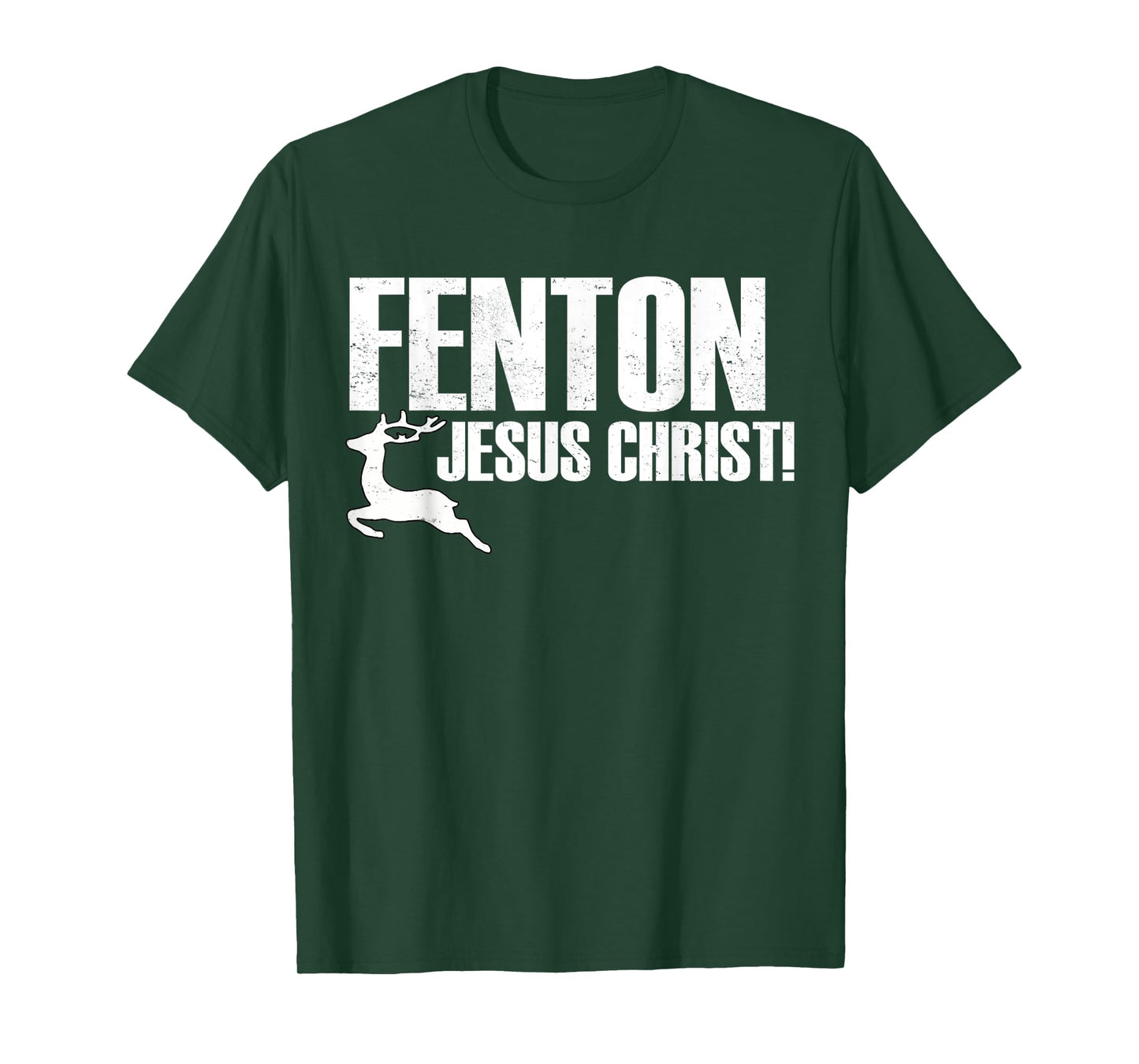 Vintage Jesus Christ, Deer Fenton Christian T-Shirt