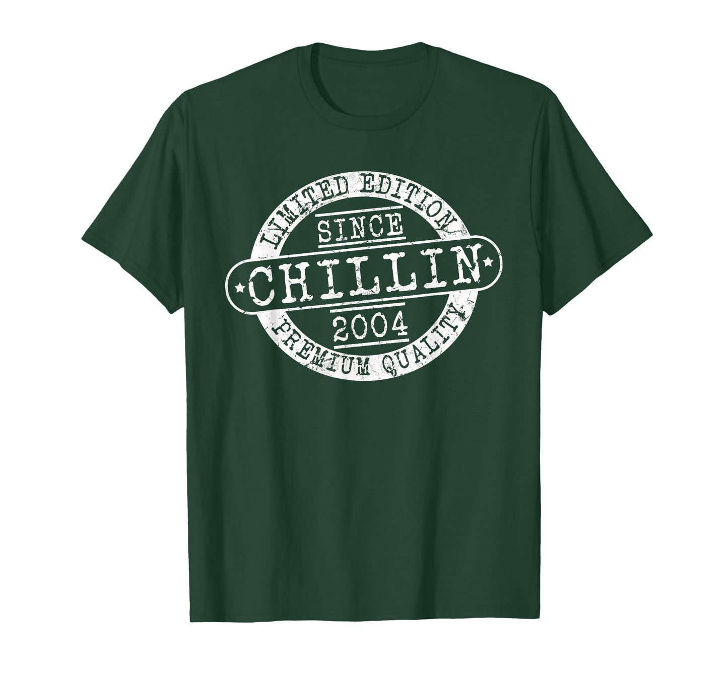 Chillin Since 2004, Vintage Birthday Gifts Born In 2004 T-Shirt