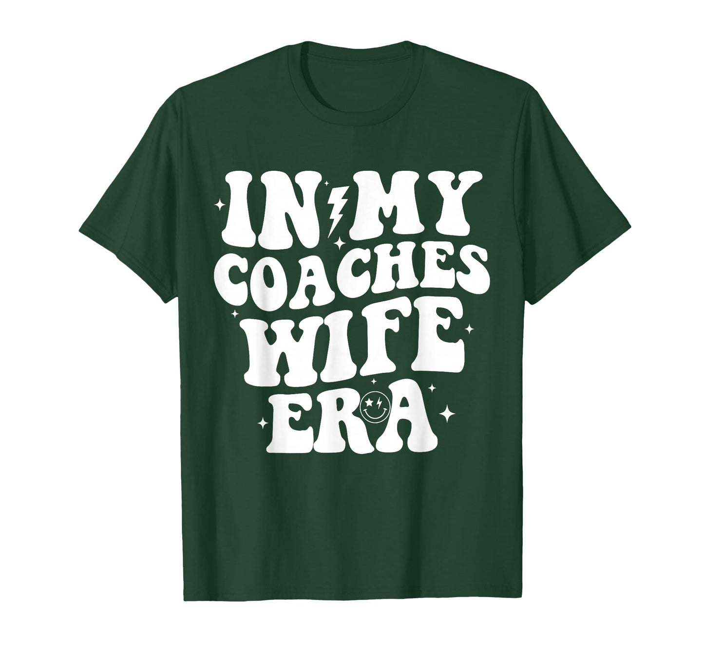 In My Coaches Wife Era Football Basketball Wife Husband T-Shirt