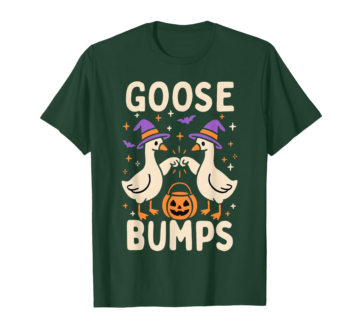 Goose Bumps Goosebumps Halloween Silly Meme Funny Fist Bump T-Shirt