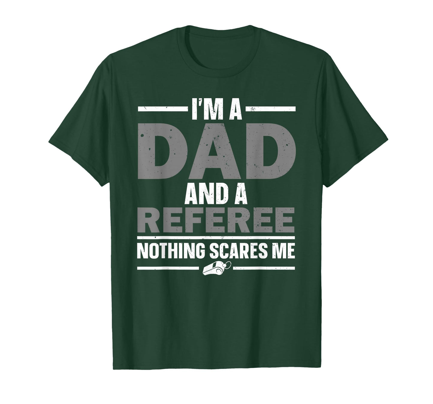 Best Referee Design For Men Dad Reffing Sports Ref Referee T-Shirt