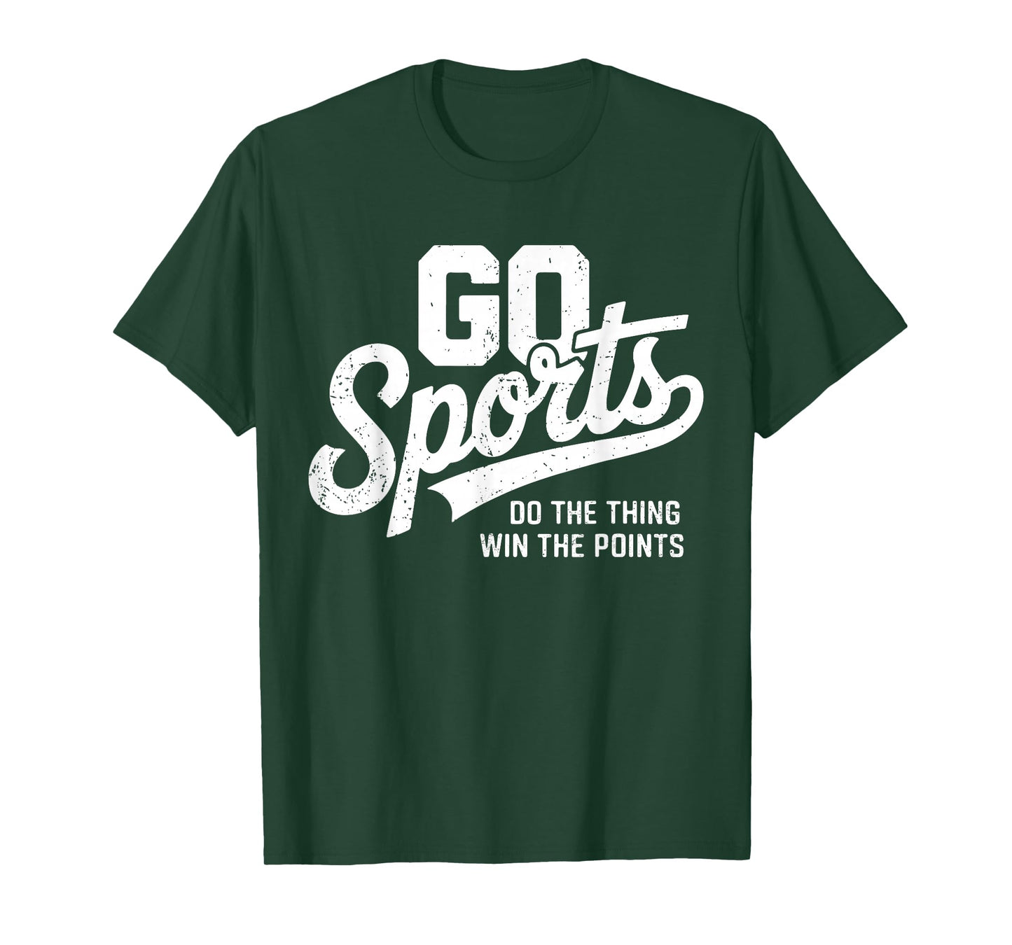 Vintage Go Sports do the thing win the Points Funny Sports T-Shirt