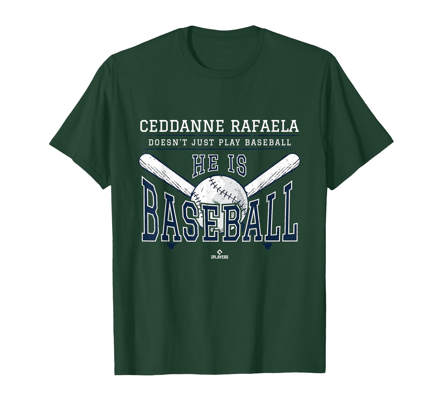He is Baseball Ceddanne Rafaela Boston Baseball MLBPA T-Shirt