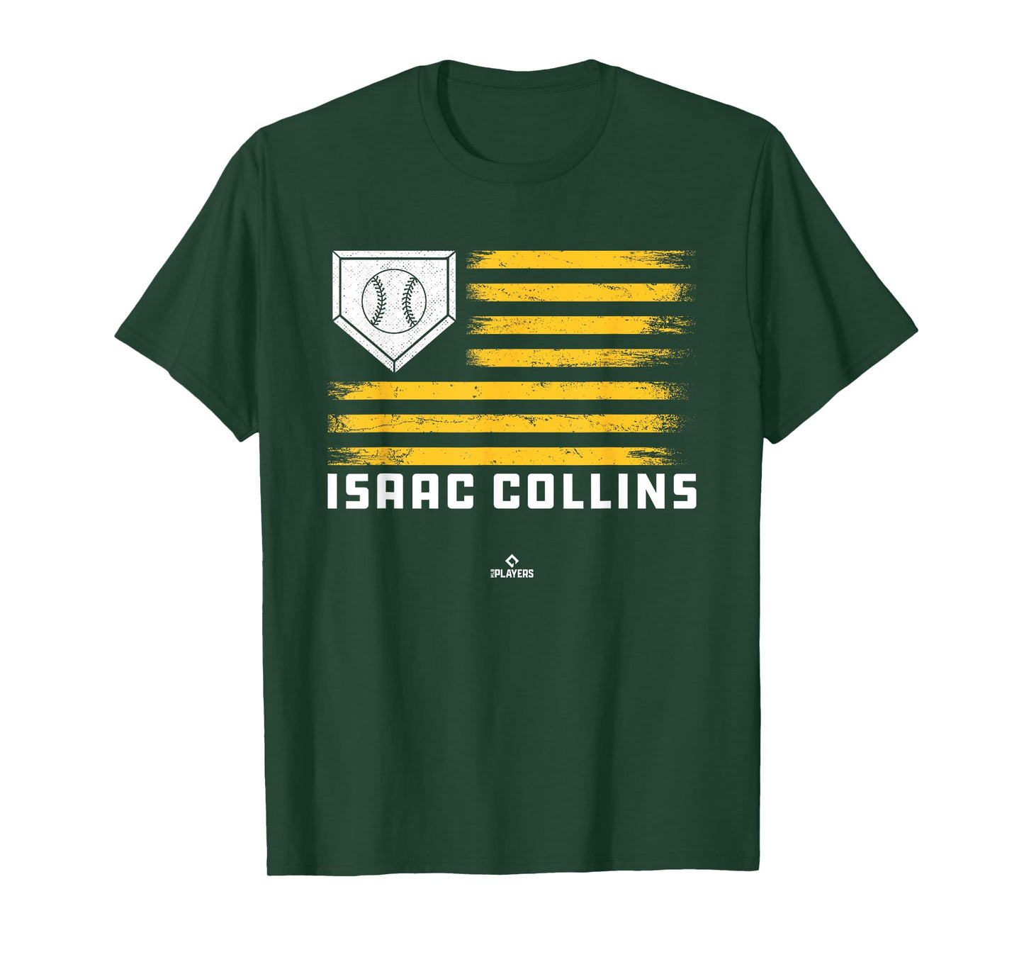 Vintage Flag Gameday Isaac Collins Prospect Baseball Fan T-Shirt