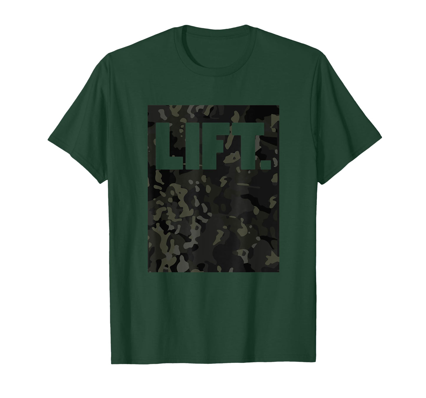 Camo black Multi Gym T-Shirt for Weightlifters & bodybuilder