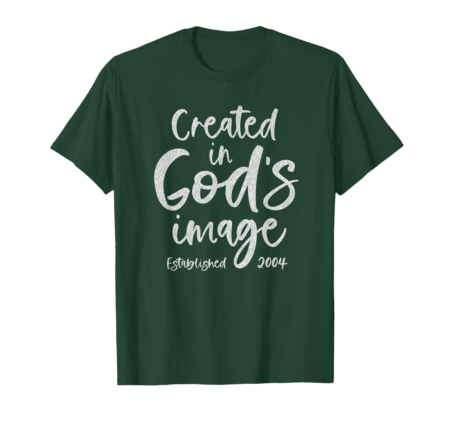 21 Year Old Christian Jesus and God 2004 21st Birthday T-Shirt
