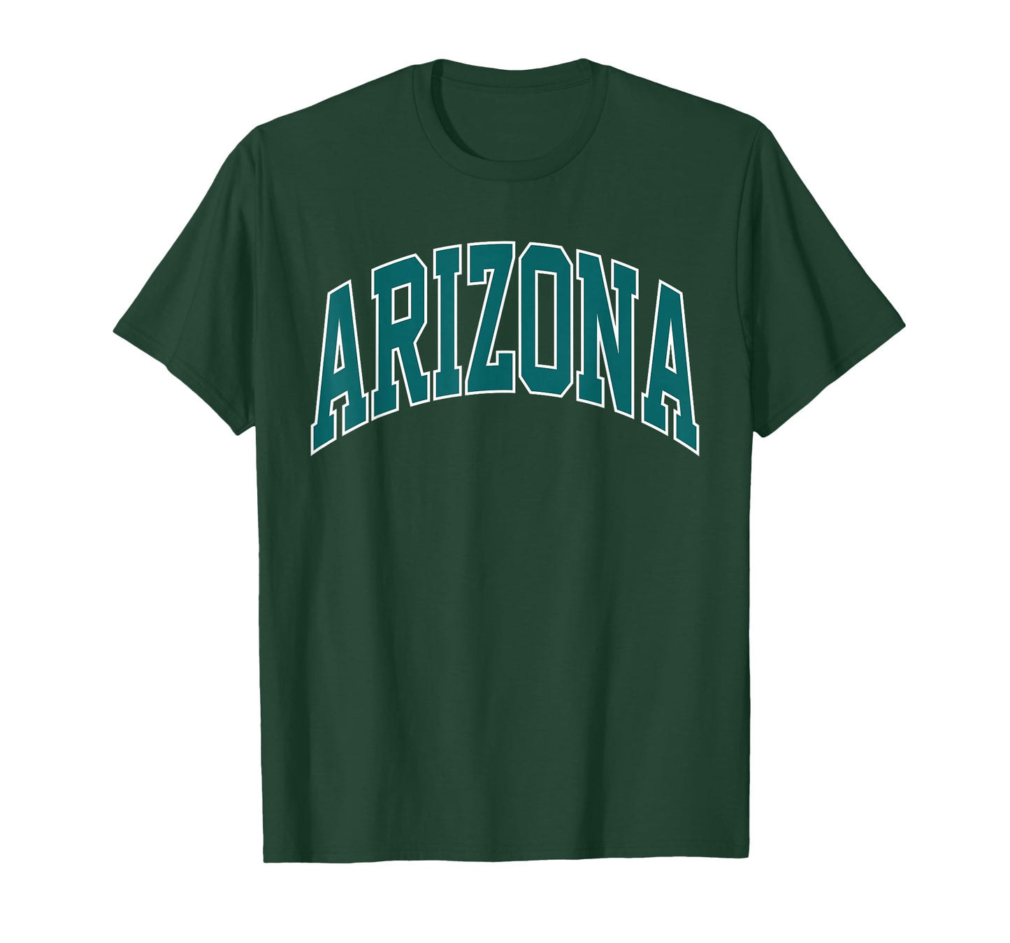 Retro Arizona Throwback Arizona Green Purple Classic AZ Tee T-Shirt