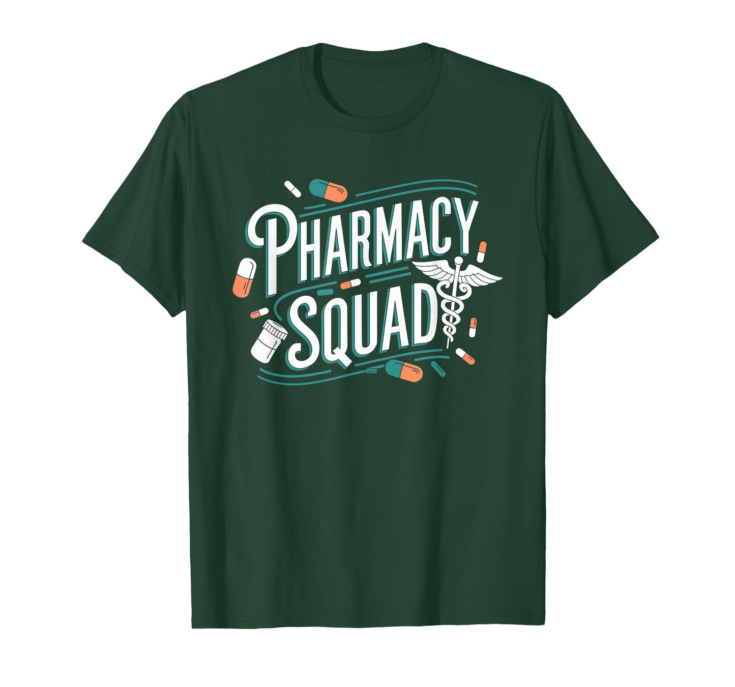 Pharmacy Squad, Pharmacy Team and Pharm Pharmacist Crew T-Shirt